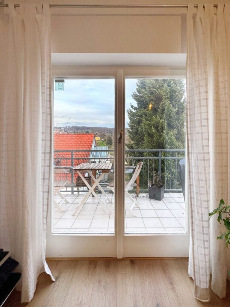 Balkon mit Aussicht