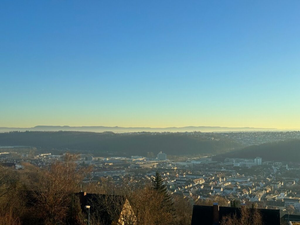 traumhafte Aussicht