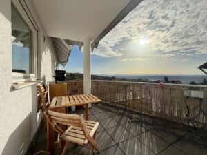 Balkon mit schöner Aussicht