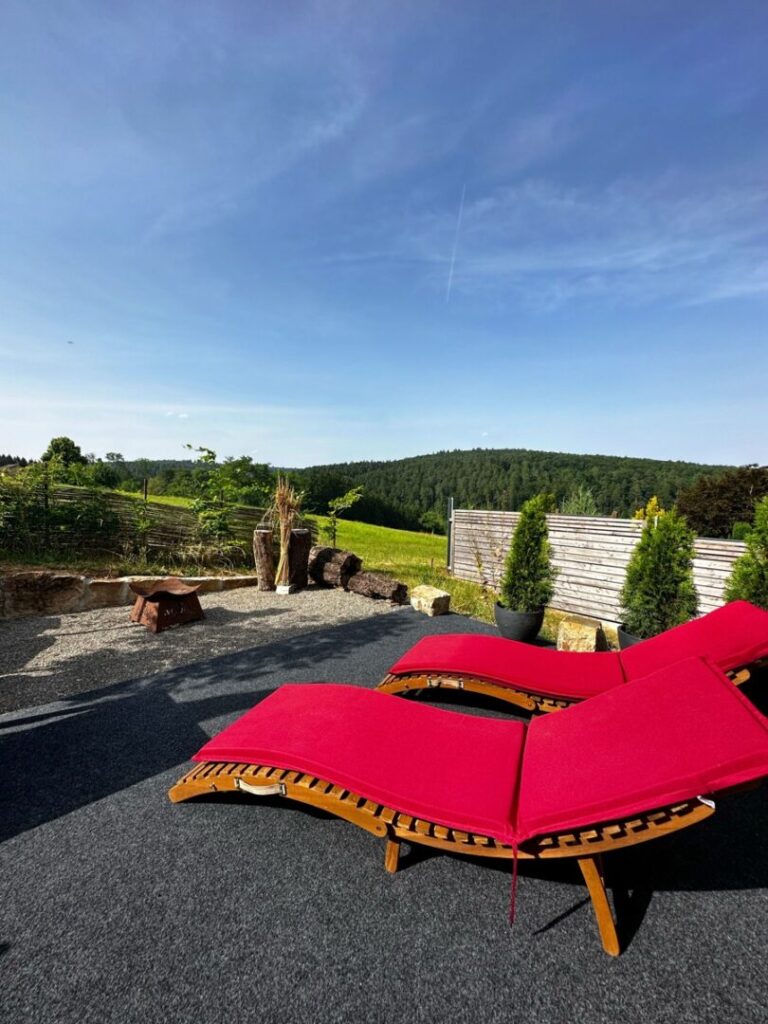 Terrasse mit Ausblick