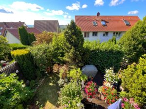 Ausblick in den Garten