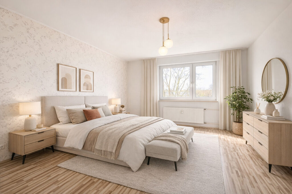 Visualisierung Schlafzimmer