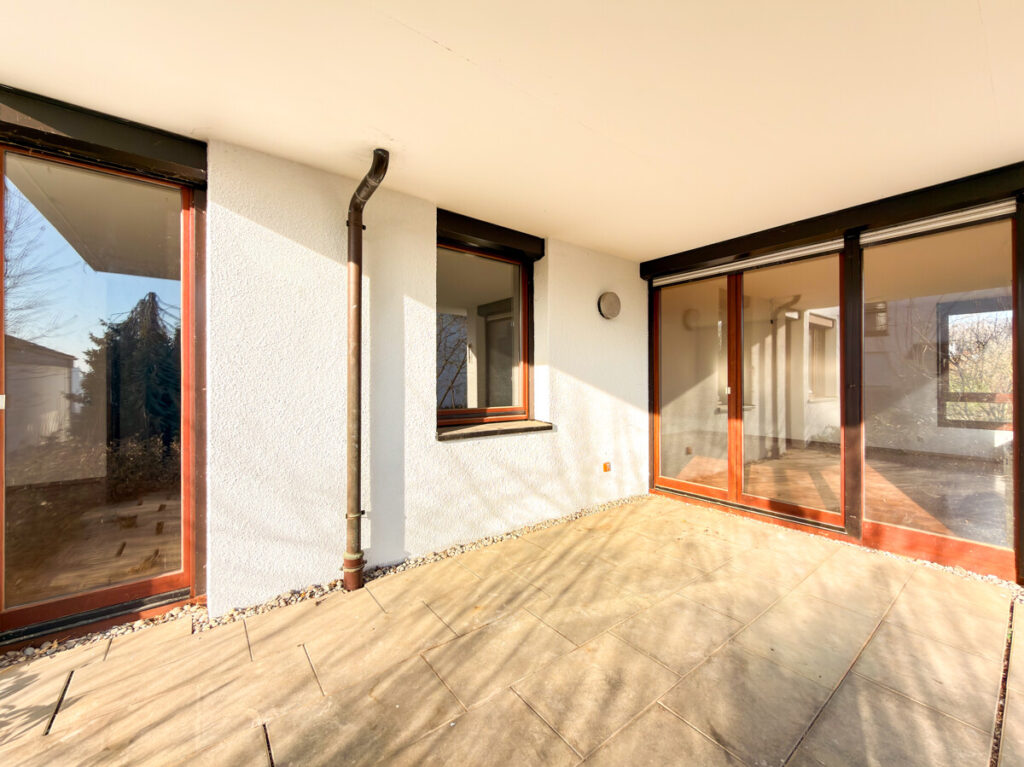 Überdachte Terrasse