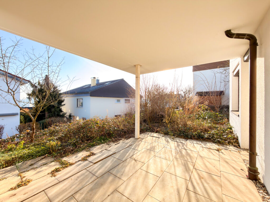 Überdachte Terrasse