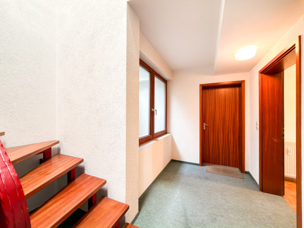 Zugang zur Gartengeschosswohnung