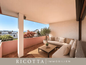 Überdachter Balkon (Visualisierung)