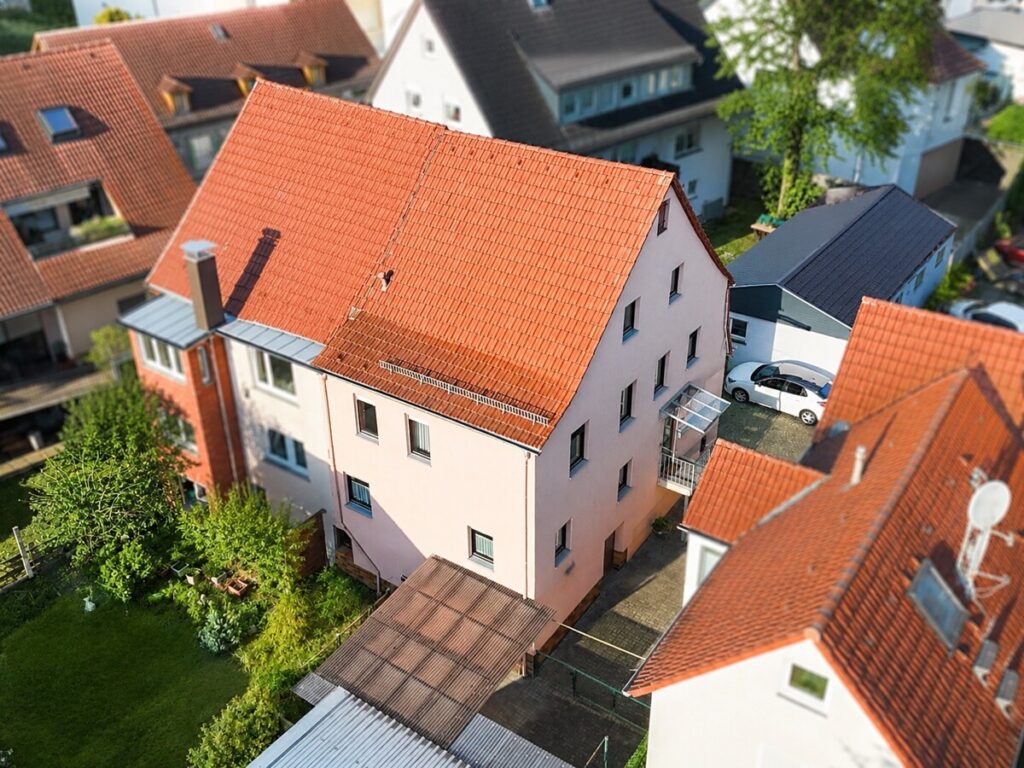 Drohne Hausansicht