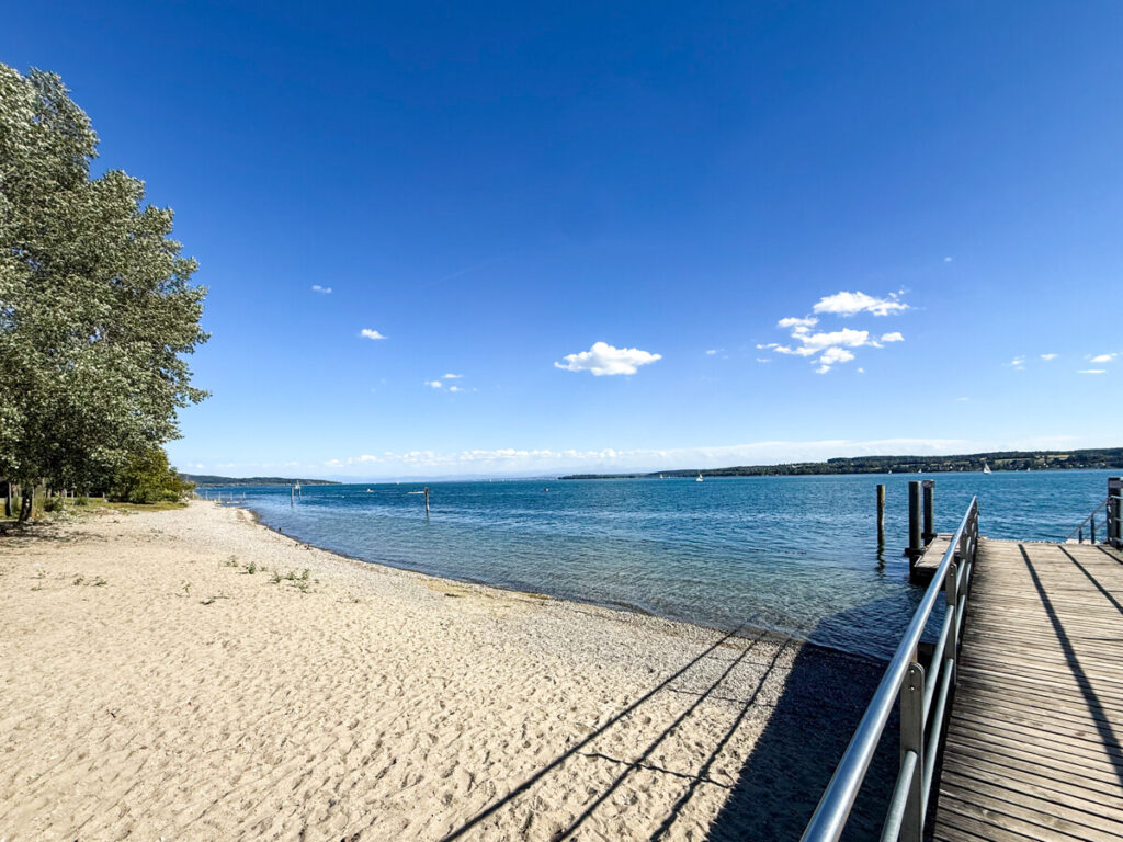 ca 200m bis zum See