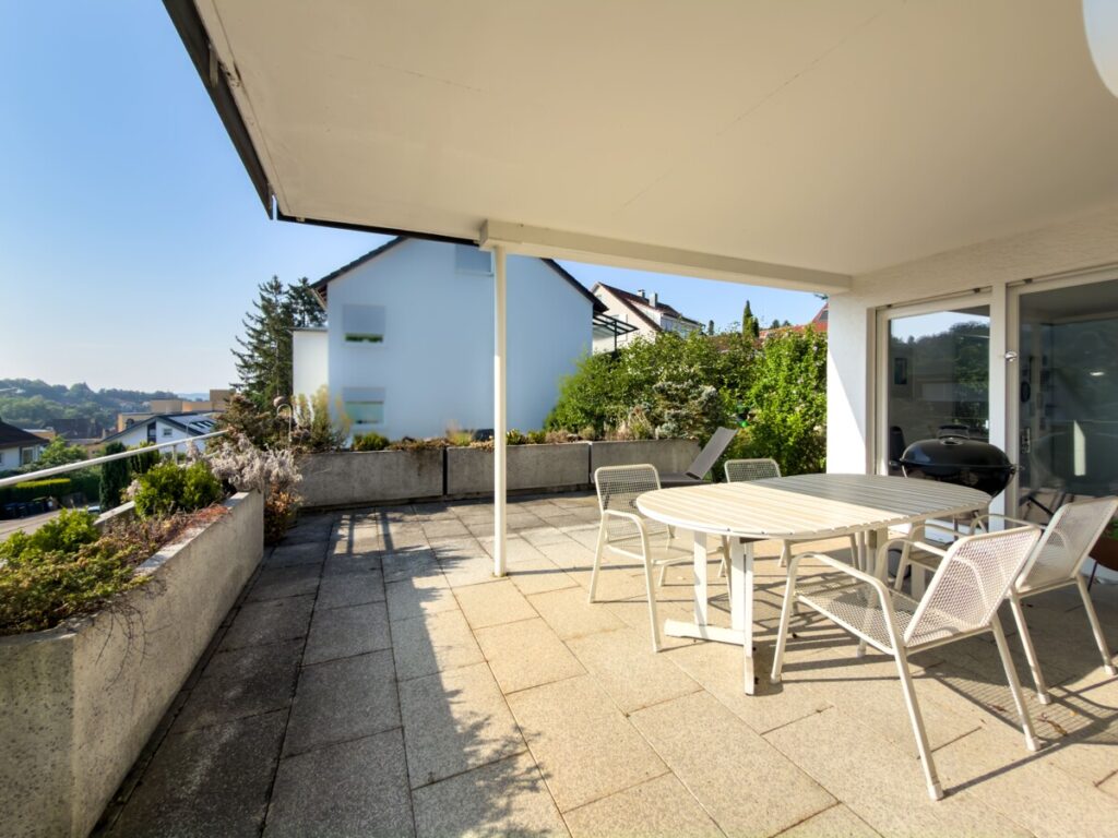 EG-Traumhafter Ausblick bis zur Burg von der Terrasse