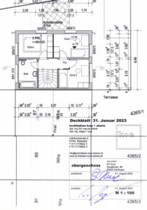 Grundriss Obergeschoss