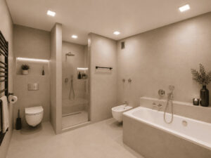 Badezimmer visualisiert