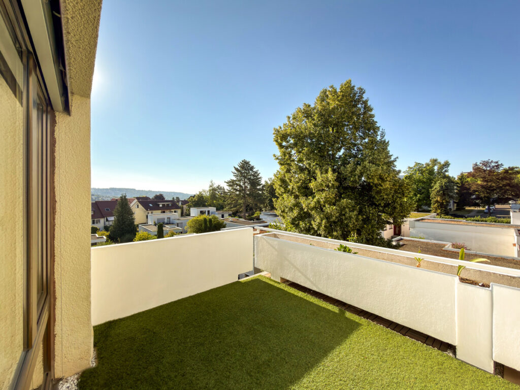 Zusätzliche Terrasse auf der Wohnebene