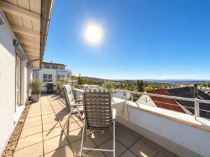 Großzügige Dachterrasse