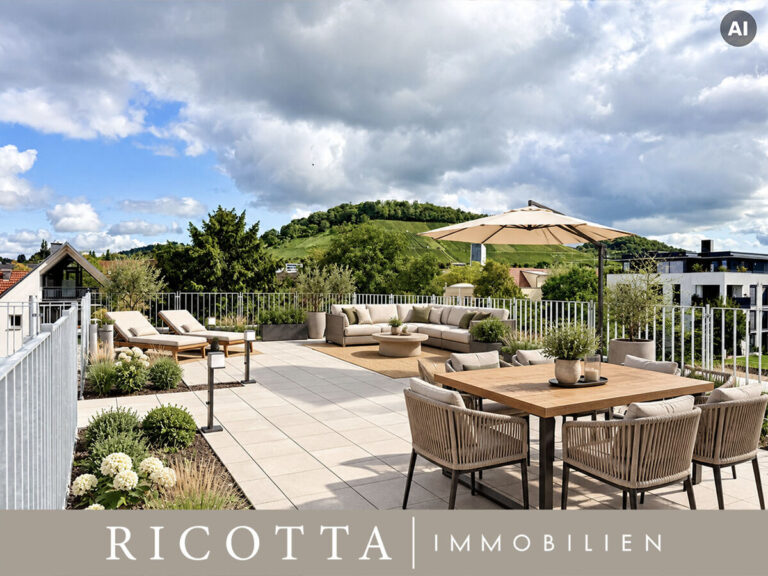 Dachterrasse visualisiert