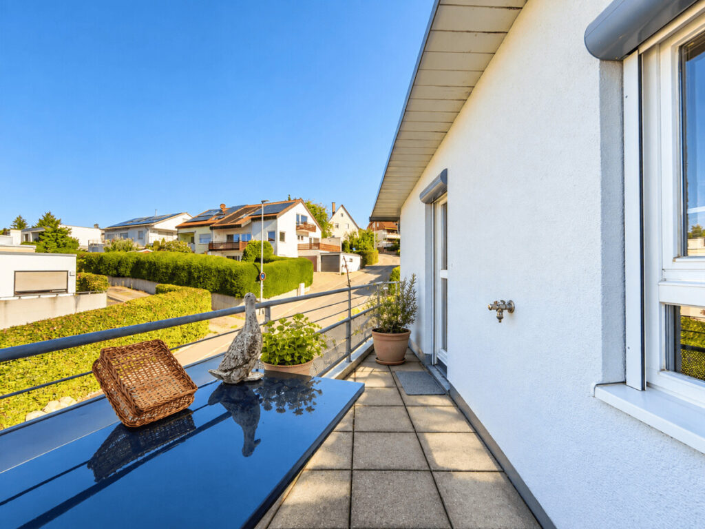 Dachterrassenbereich Höhe Hauswirtschaftsraum