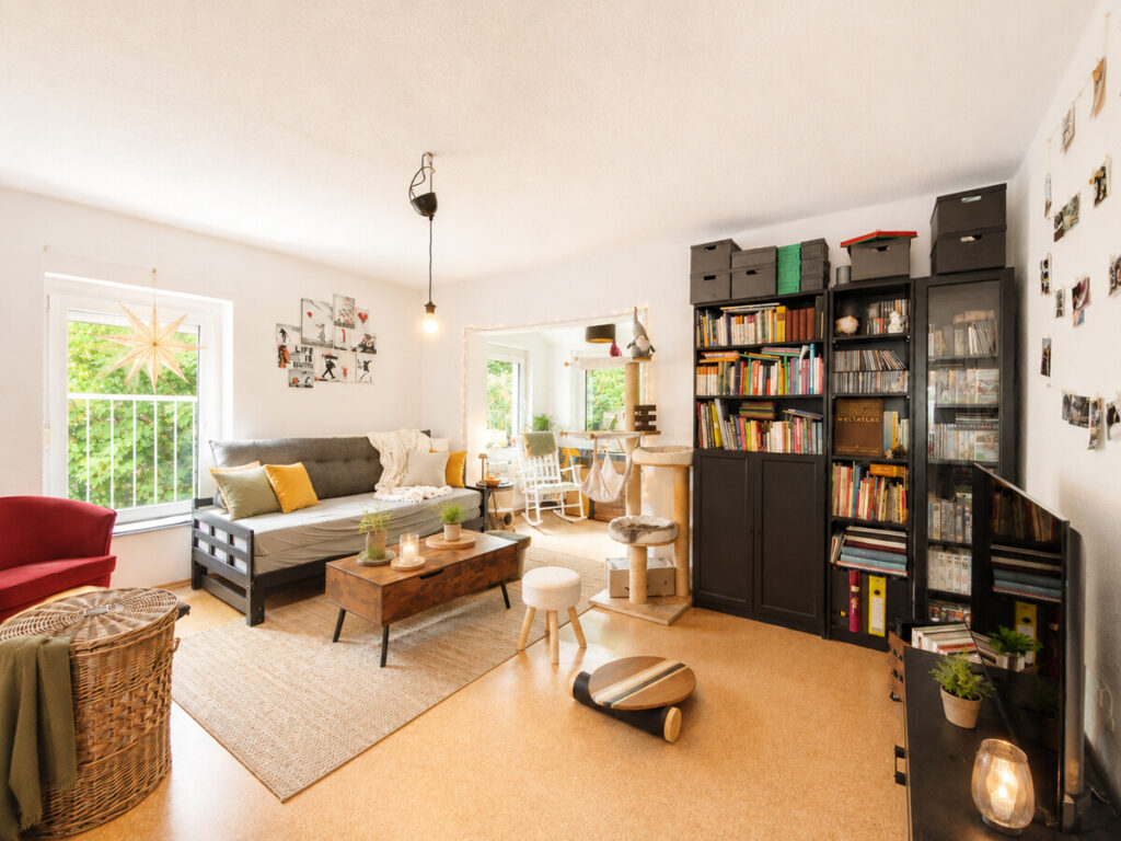 Wohnbereich 1. OG Wohnung - KI bearbeitet