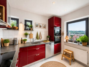 Küche 1. OG Wohnung  - KI bearbeitet