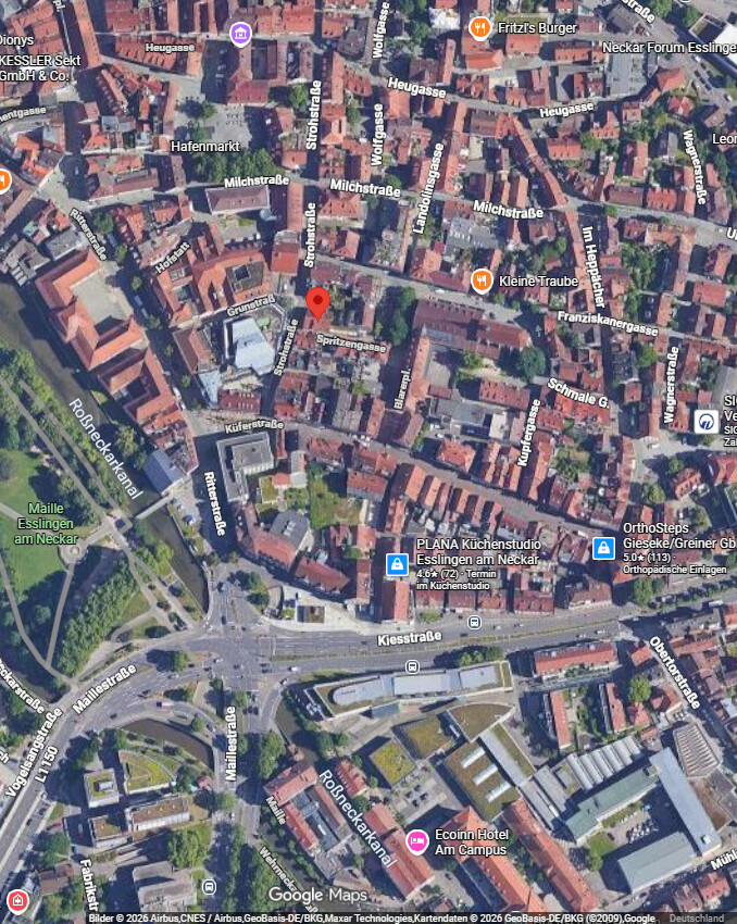 Kartenausschnitt Google Maps
