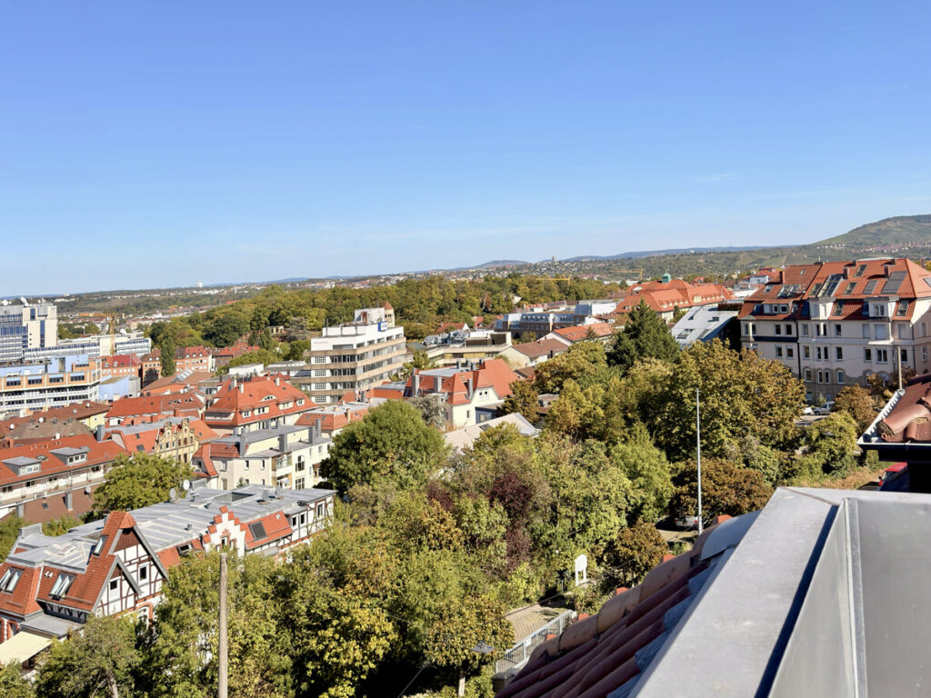 Traumaussicht über Stuttgart