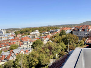 Traumaussicht über Stuttgart