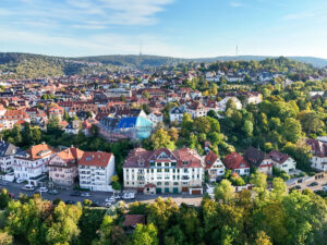 Hausansicht Vogelperspektive